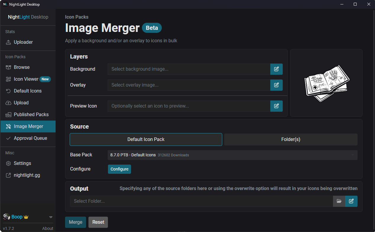 NightLight's Image Merger